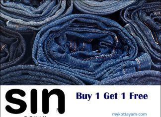 Sin Denim – Buy 1 Get 1 Free Offers at Kottayam