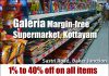 Galeria Margin-free Supermarket – 1 to 40% Off Offers at Kottayam