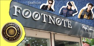 Footnote: Branded Garments and Footwear Store footnote