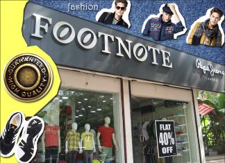 Footnote: Branded Garments and Footwear Store footnote
