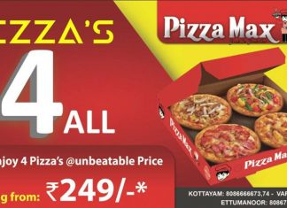 Pizza Max Offer – Pizzas 4 All @ 249